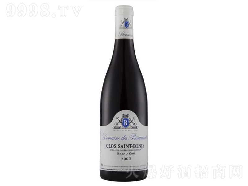 圣丹尼特級(jí)園干紅葡萄酒2007【14° 750ml】
