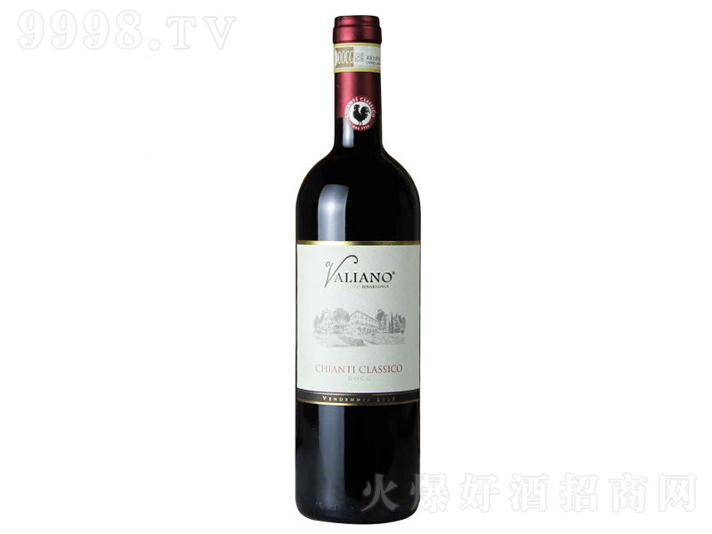 意大利維利亞諾經(jīng)典基安蒂干紅葡萄酒【13.5° 750ml】